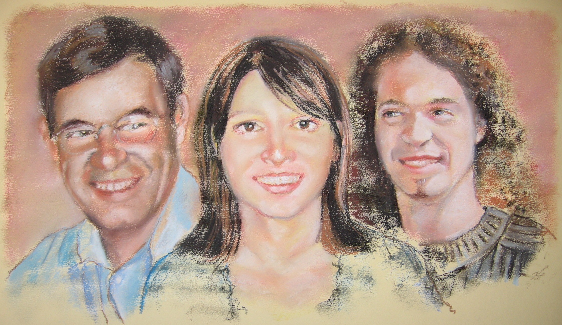 rodina Flarer 2010 pastel 30 x 47
